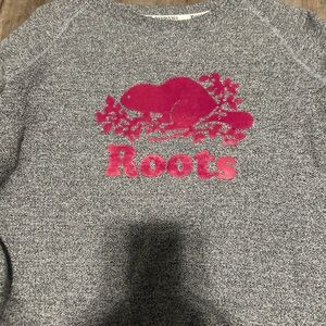 Roots Heather Gray Sweatshirt